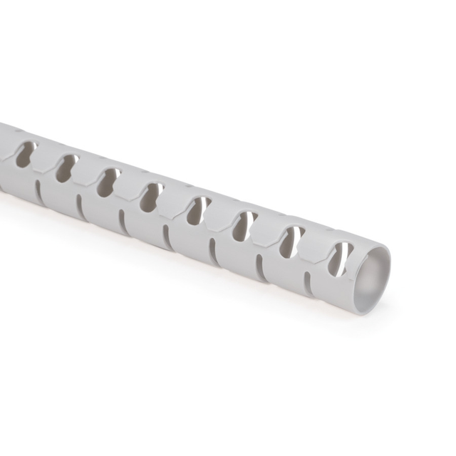HellermannTyton Schlauch inkl. Werkzeug Spirale, grau HWPP-20MM-PP-GY-Q1