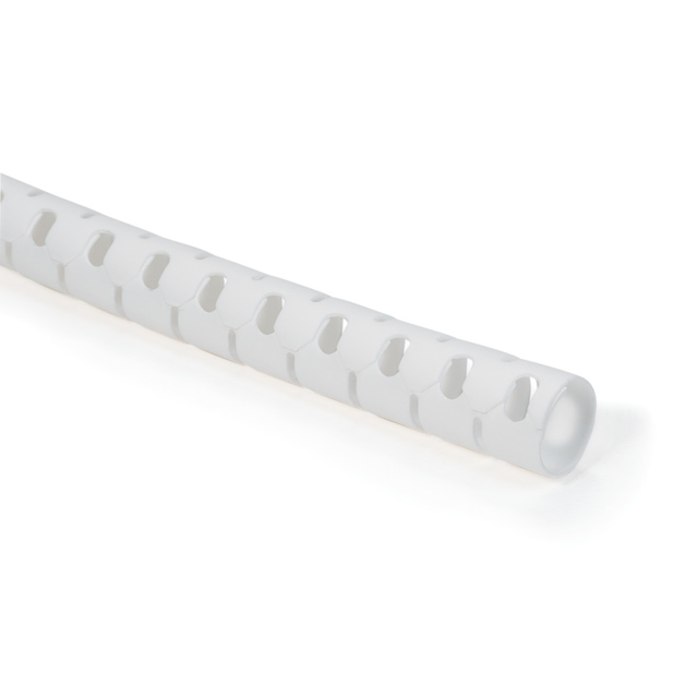 HellermannTyton Schlauch inkl. Werkzeug Spirale, weiss HWPP30 PP WH 25