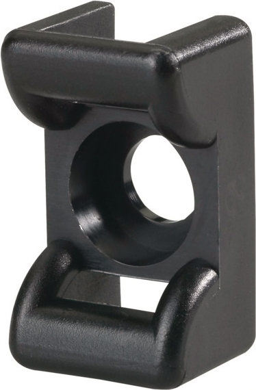 HellermannTyton Befestigungssockel 18x12mm KR6G5 PA66 BK 100