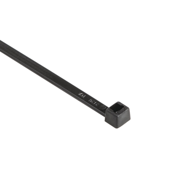 HellermannTyton Kabelbinder schwarz, 200x4,8 T50R-PP-BK-M1