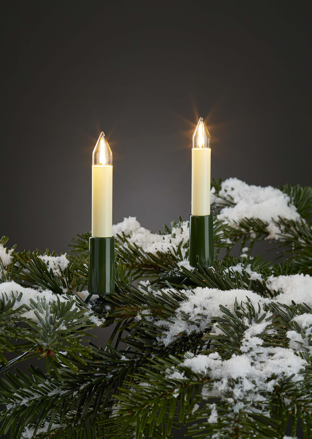 Hellum LED-Filament-Kerzenkette 20-tlg. außen 845556