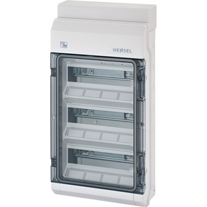 Hensel KV-Automatengehäuse 36TE(3x12x18mm) IP65 KV PC 9336