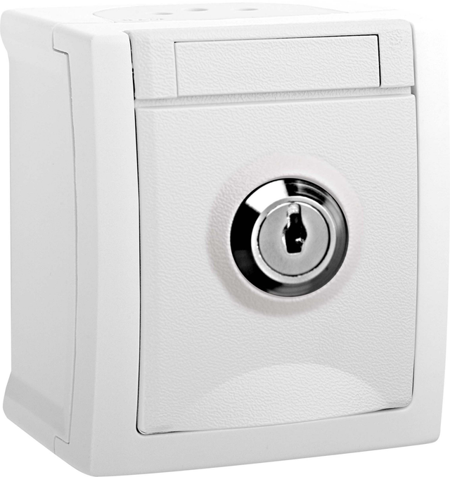 Panasonic Steckdose abschließbar Nr.1 FR-AP ws 90591141-DE