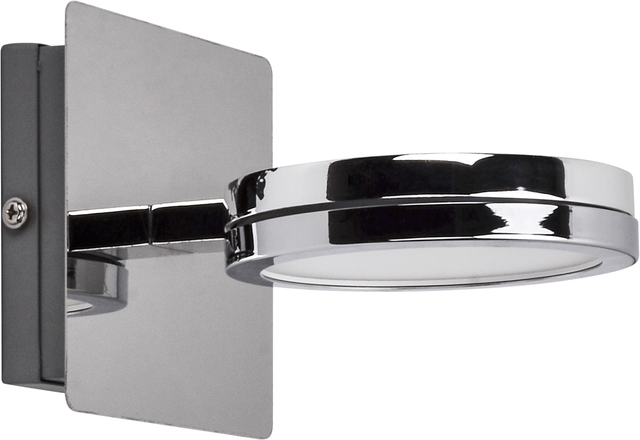 LIGHTME LED-Wandleuchte 827-840 GX53 chrom LM85636