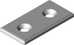 Item Lasche weißaluminium 0.0.666.35