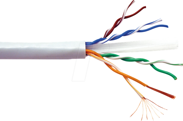 ROLINE 21150992 - Cat.6 Patchkabel, UTP, grau, 300 m