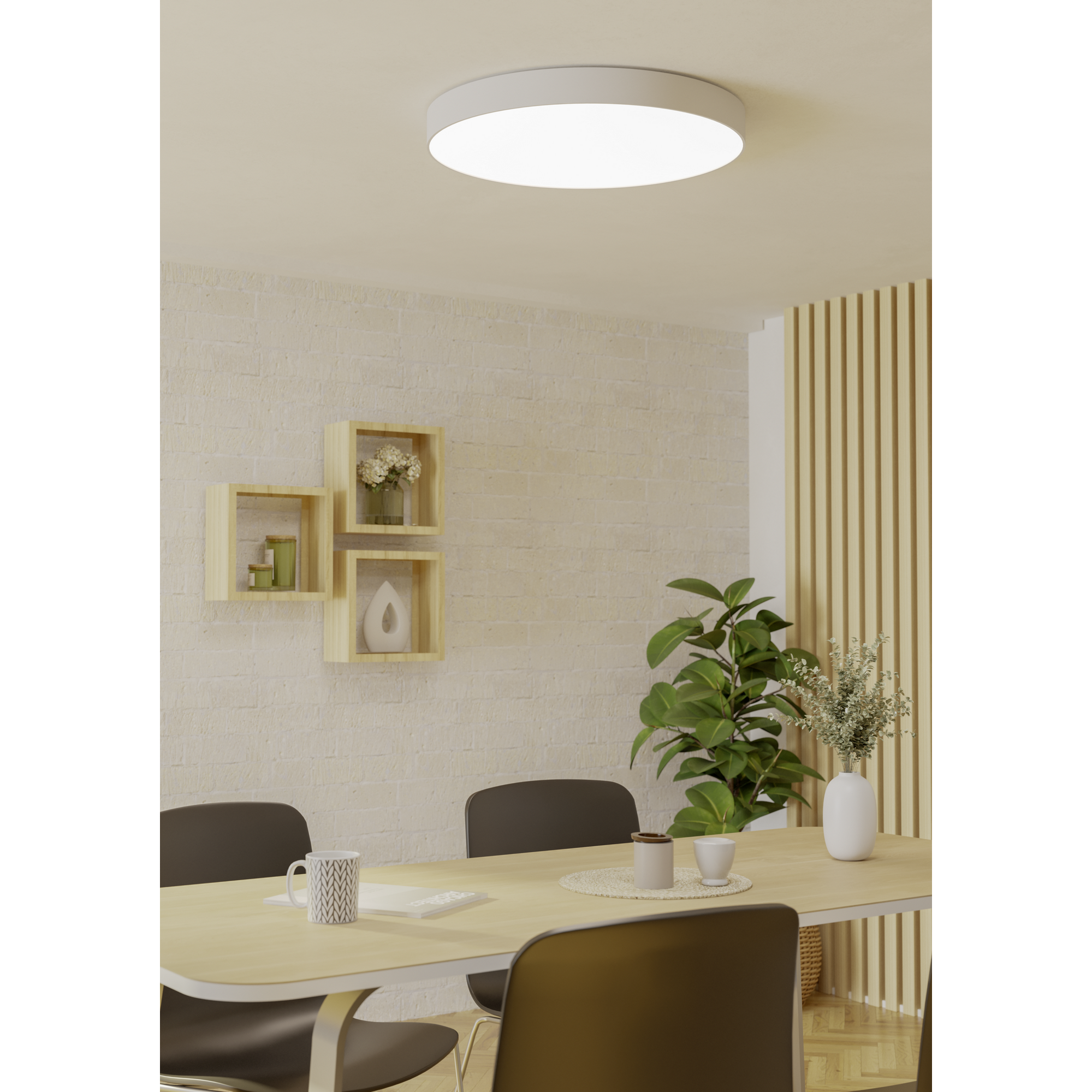 EGLO LED-Deckenleuchte 'Gallizzi-Z' 36,5 W 5300 lm RGB warmweiß bis kaltweiß Ø 69 cm Bild 2