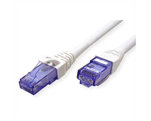 ROLINE 21152765 - Patchkabel Cat.6a UTP, LSOH, weiß, 5 m