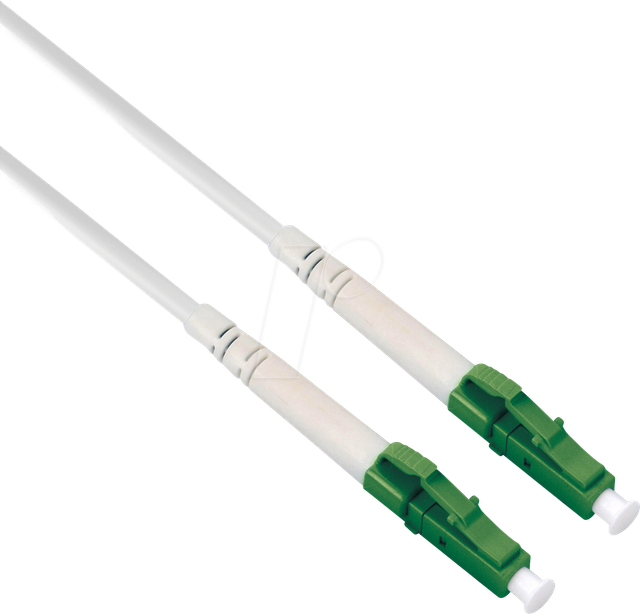 ROLINE 21158603 - LWL Patchkabel, LC-APC Simplex, OS2, 9/125 µm, stahlarmiert, wei
