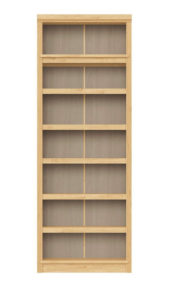 OTTO home Bibliothek Soeren 2 Regale á Breite 80 cm, Höhe 220 cm, Tiefe 29 cm, Set 2-tlg., 2 Bücherregale - zusammen oder getrennt stellbar Bild 5