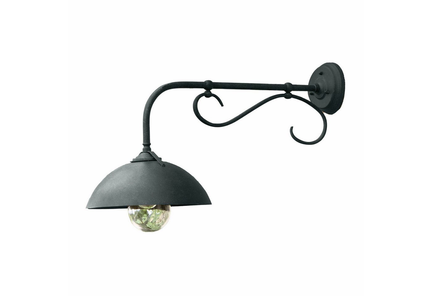 Mirabeau Außen-Wandleuchte Außenwandlampe Lupia schwarz Bild 5