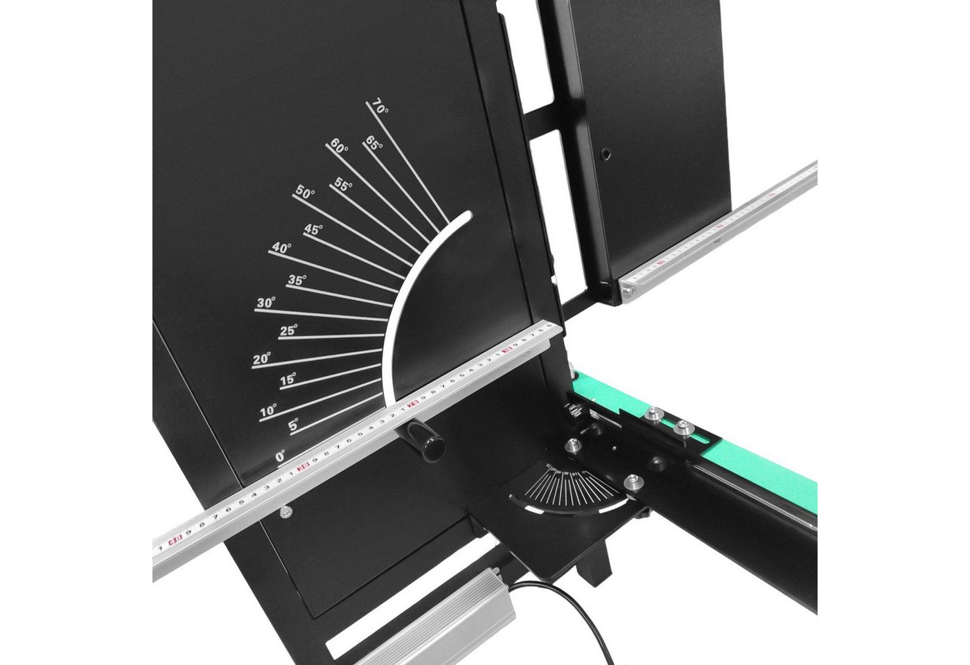 MSW Heißdrahtschneider Styroporschneider 1350 mm mit Fuß Gerüsthalterung & Handschneider, 230 V in V, 250 in W Bild 4