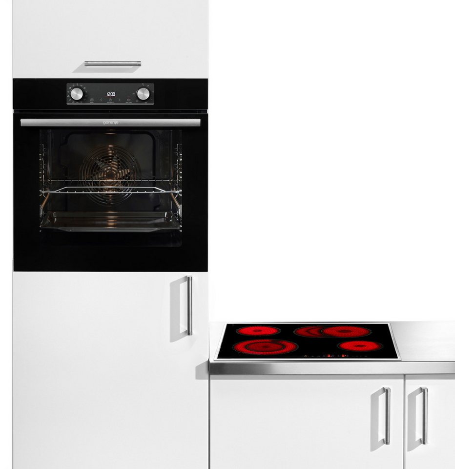 GORENJE Backofen-Set Steam Set, mit 1-fach-Teleskopauszug, Aqua Clean, AirFry-Funktion Bild 3
