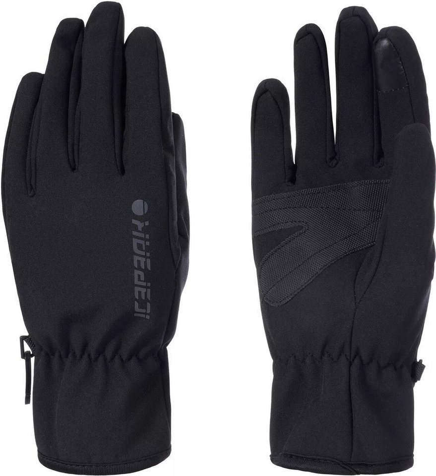 Icepeak Multisporthandschuhe HUSTONVILLE atmungsaktives Material, wasserabweisend, aus Polyester und Elasthan