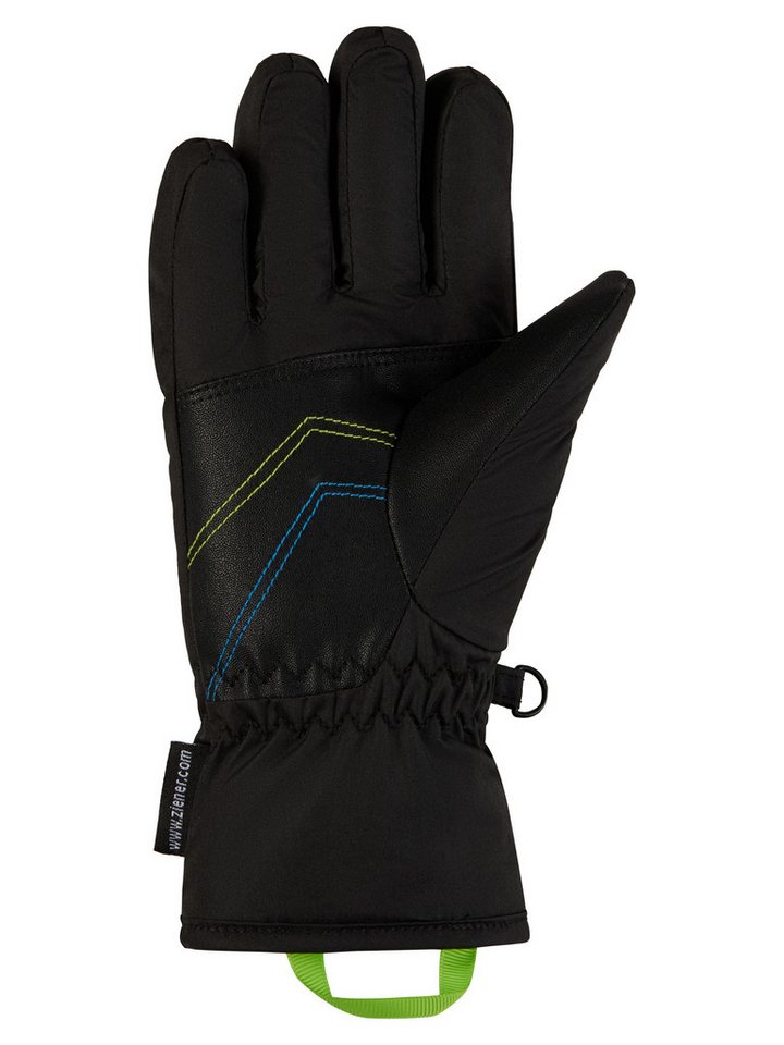 Ziener Skihandschuhe LAVIVI-Z AQUASHIELD® JUNIOR warm, wasserdicht, winddicht, atmungsaktiv Bild 2
