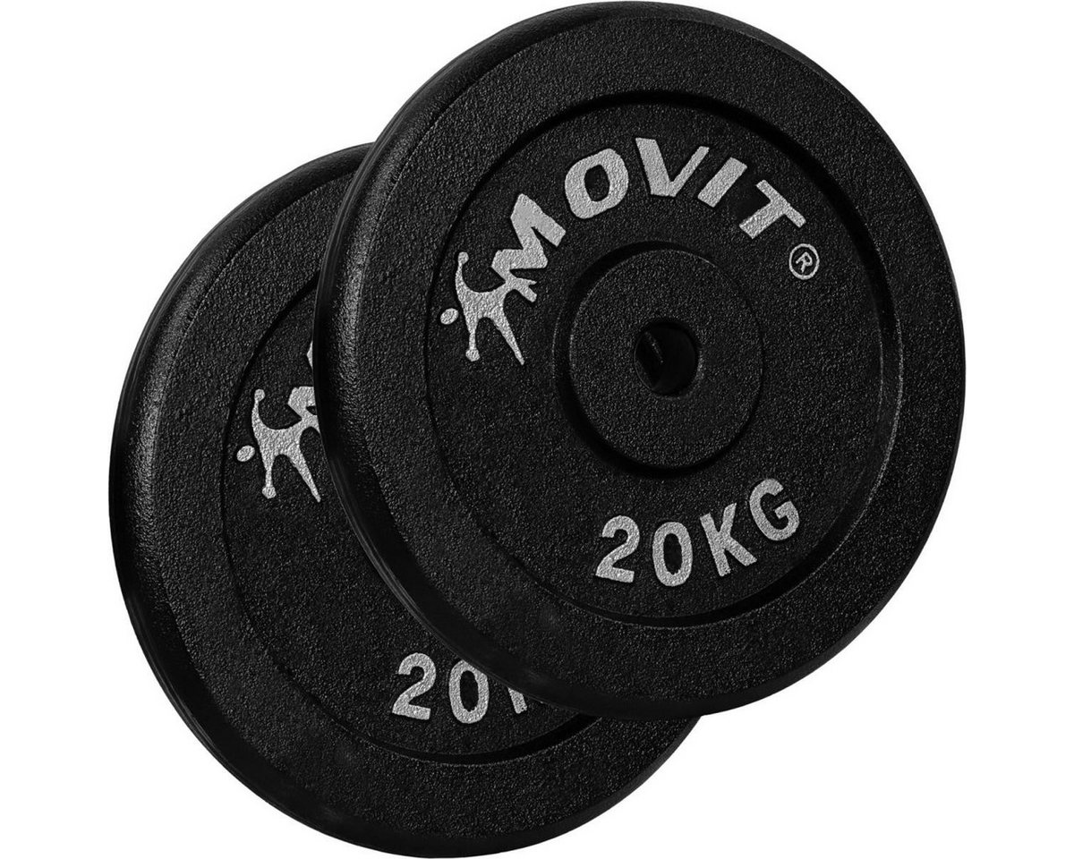 MOVIT Hantelscheibe, 40 kg, (2-tlg)