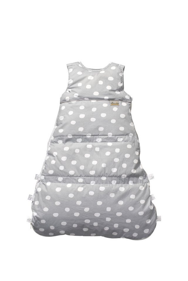 Kinderhaus Blaubaer Babyschlafsack Daunenschlafsack TOP, 3-fach längenverstellbar mit Premiumdaunen luftig leicht atmungsaktiv Bild 2