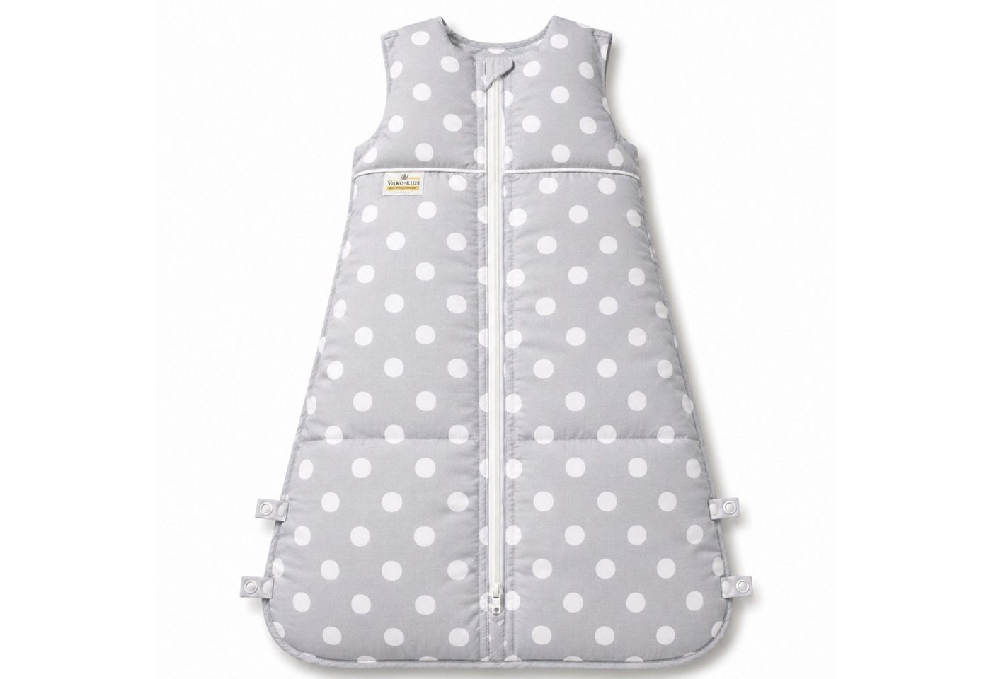 Kinderhaus Blaubaer Babyschlafsack Daunenschlafsack TOP, 3-fach längenverstellbar mit Premiumdaunen luftig leicht atmungsaktiv Bild 5