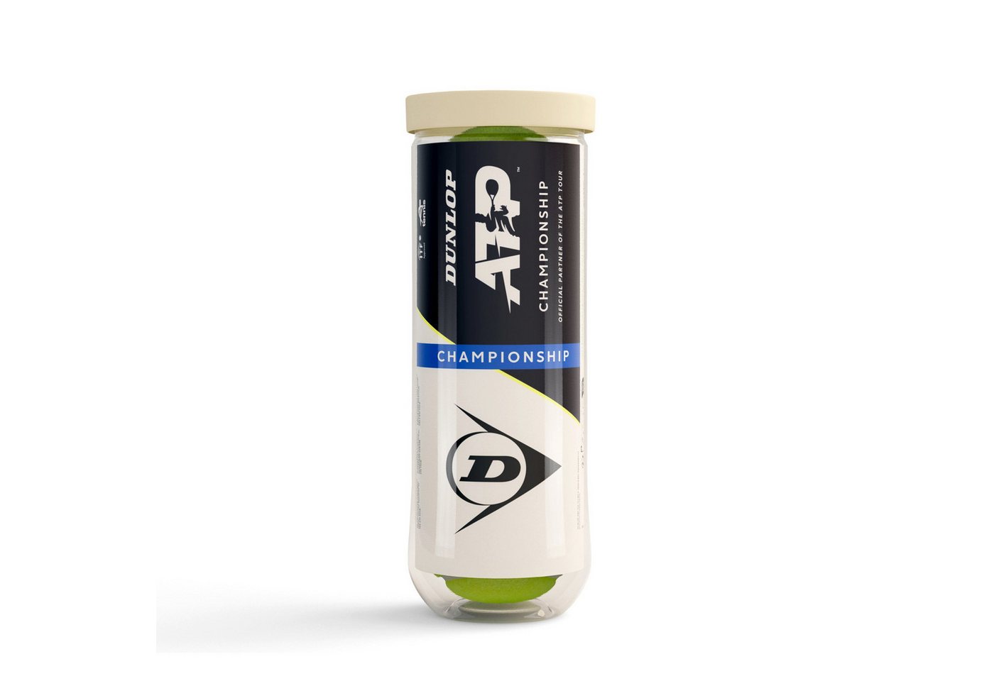 Dunlop Tennisball ATP Championship - 3 Tennisbälle - Innendruckball - (3er Dose) Bild 2