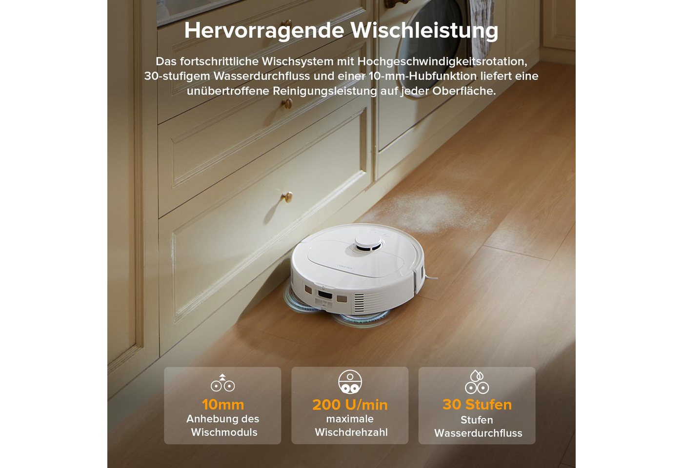 Roborock Saugroboter QV35A (Upgrade von Qrevo/Qrevo S), 60 W Bild 5