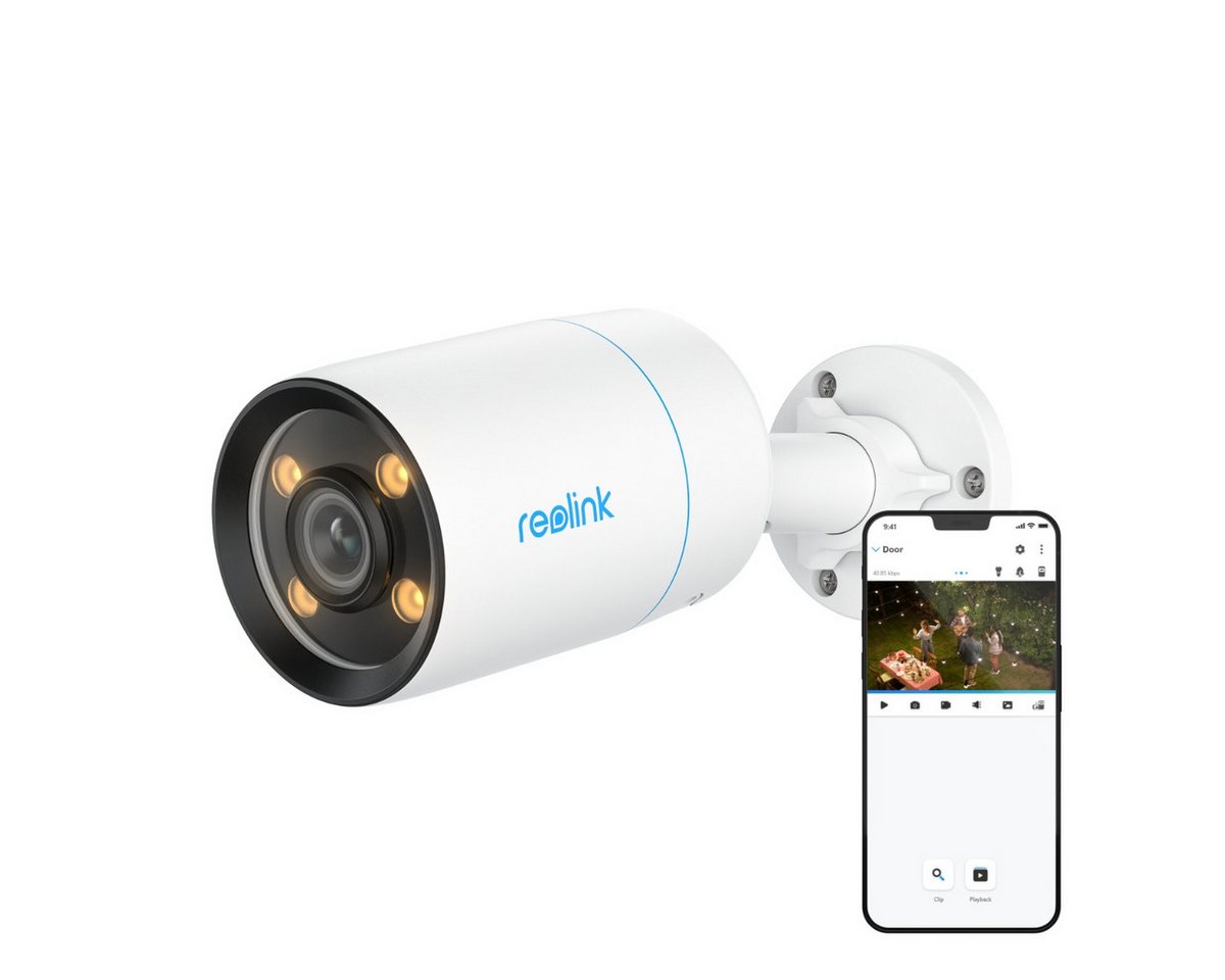 Reolink Überwachungskamera ColorX 8MP Vollfarb-Nachtsicht (Außenbereich, Reolink Color X Series, F1.0 Superblende, Intelligente Erkennung,4K True Color Nachtsicht) Bild 3