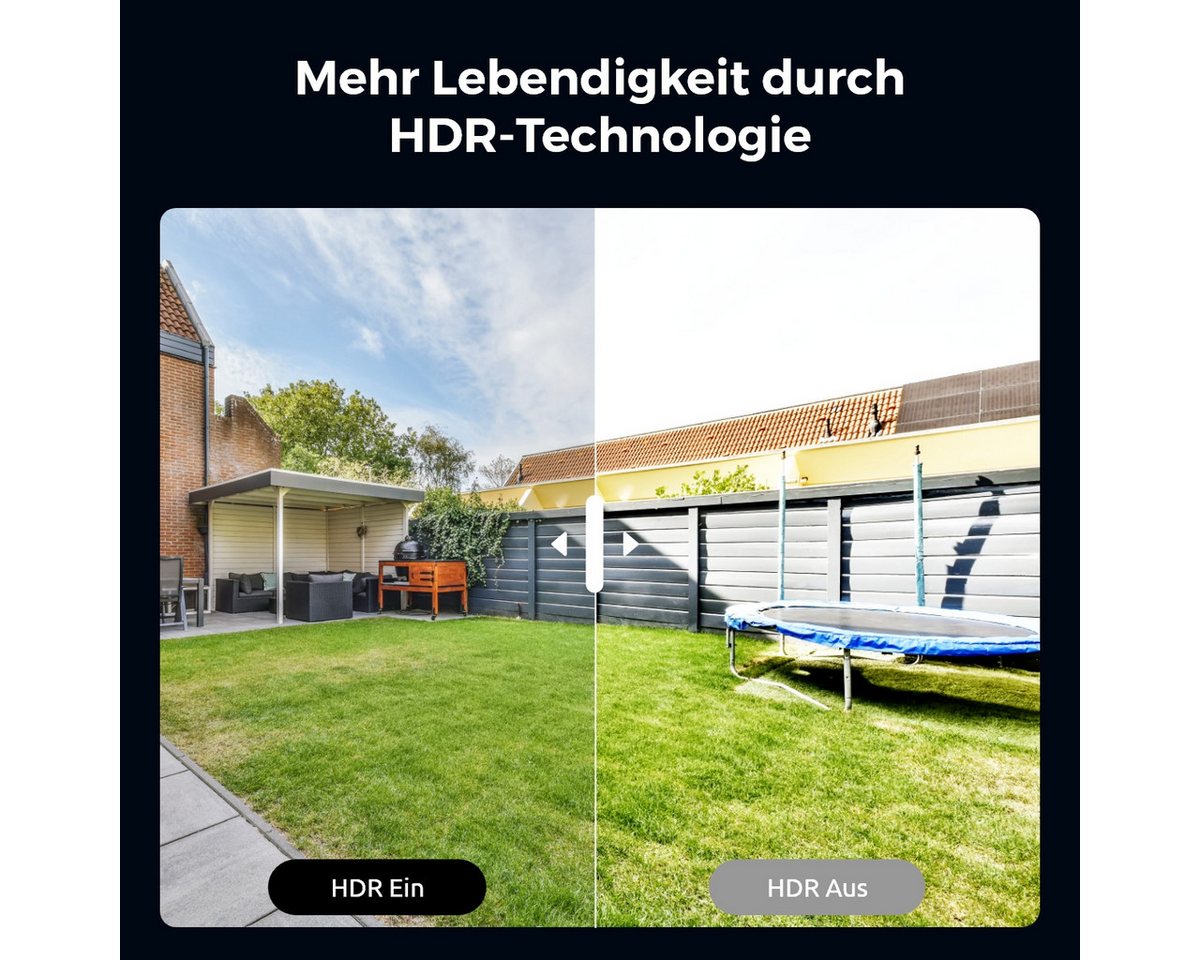 Reolink Überwachungskamera ColorX 8MP Vollfarb-Nachtsicht (Außenbereich, Reolink Color X Series, F1.0 Superblende, Intelligente Erkennung,4K True Color Nachtsicht) Bild 4