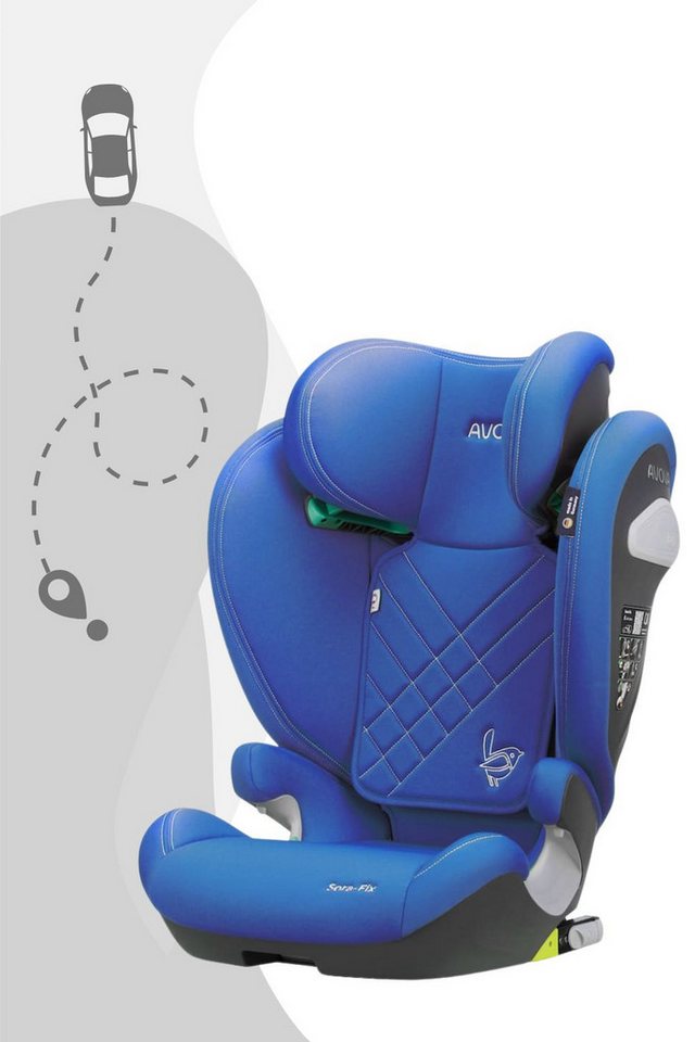 RECARO Autokindersitz Avova Sora-Fix ab 100 cm - 150 cm, Kopfstütze ist 12-fach verstellbar Bild 3