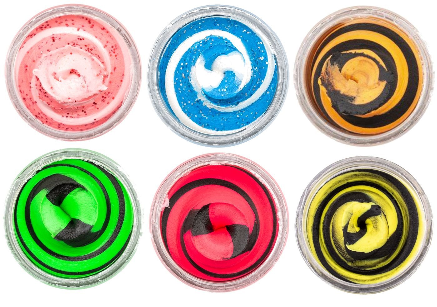 Berkley Kunstköder Berkley PowerBait Trout Bait Swirl Range - 50g Forellenteig Bild 2