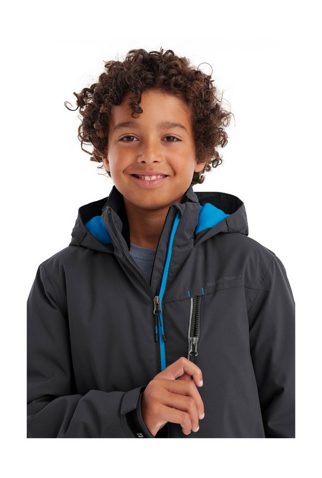 Killtec Outdoorjacke KOW 159 BYS JCKT Wasser- und winddichte Kids Winterjacke mit Fleece-Futter Bild 3