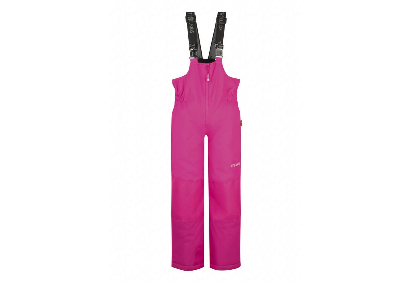 TROLLKIDS Schneelatzhose KIDS NORDKAPP PANTS mit Reißverschluss, unifarbenes Design, pflegeleichtes Material Bild 2