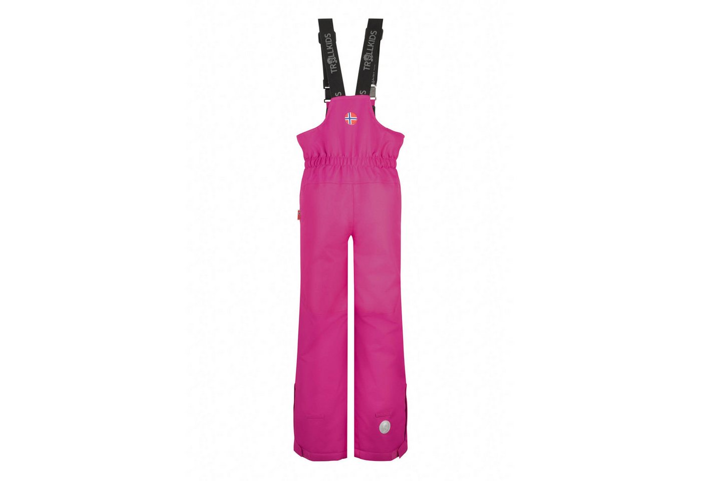 TROLLKIDS Schneelatzhose KIDS NORDKAPP PANTS mit Reißverschluss, unifarbenes Design, pflegeleichtes Material Bild 3