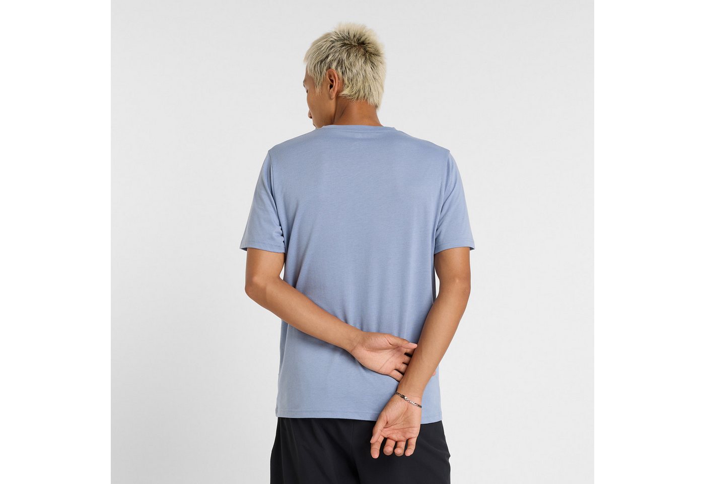 New Balance Laufshirt Heathertech Athletic Gear T-Shirt für Laufen und Fitness, in den Größen S bis XXL erhältlich Bild 2