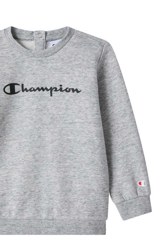 Champion Jogginganzug SPORTWEAR CREWNECK SWEATSUITS Standard Fit (2-tlg), für Babys, zweiteiliges Set, aus Baumwolle und Polyester Bild 3