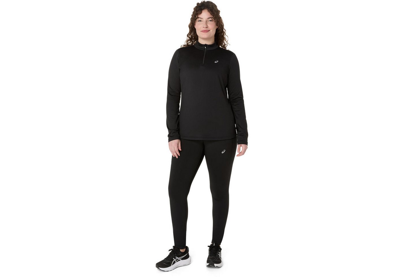 Asics Laufshirt ASICS CORE LS 1/2 ZIP WINTER TOP Wärmend, Atmungsaktiv, Reflektierend Bild 4