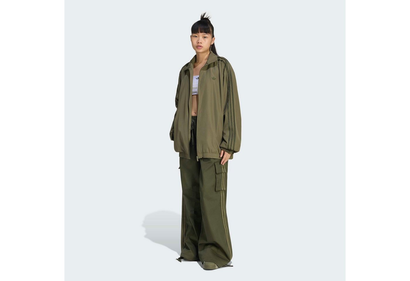 adidas Originals Outdoorjacke FIREBIRD TT für Erwachsene, sportlicher Stil, mit Reißverschluss, aus Polyester Bild 2