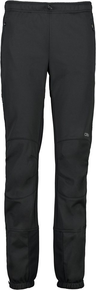 CMP Softshellhose WOMAN PANT HYBRID wasserabweisend, wärmeisolierend, windabweisend, aus Polyester