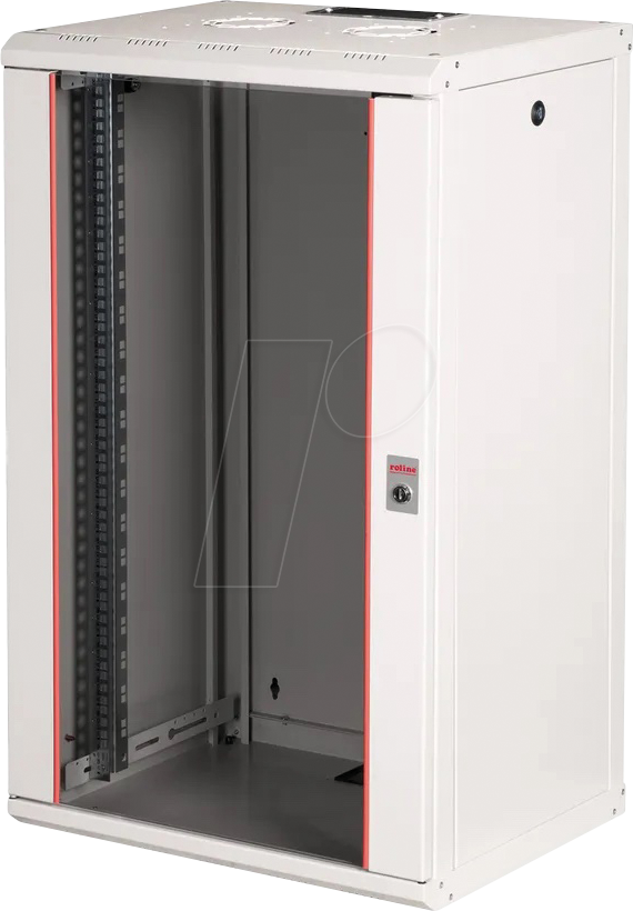 ROLINE 26210008 - 19'' Wandgehäuse, 20 HE, Tiefe 450mm, grau