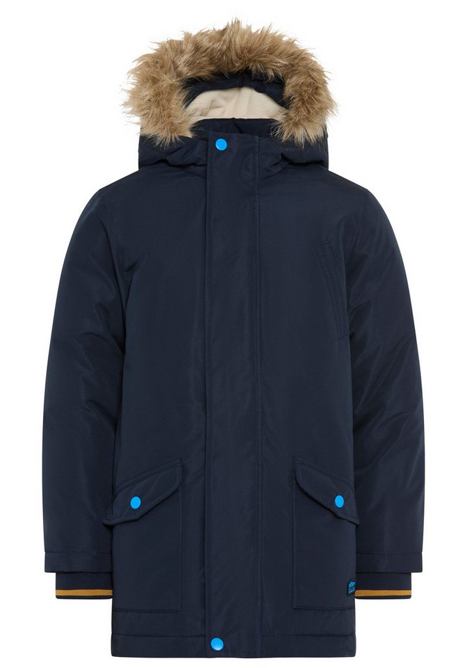 Scout Outdoorjacke Parka mit Fellkragen - NEU von SCOUT Warmer Parka mit abnehmbaren Kapuzendetails, mit Fleecefütterung