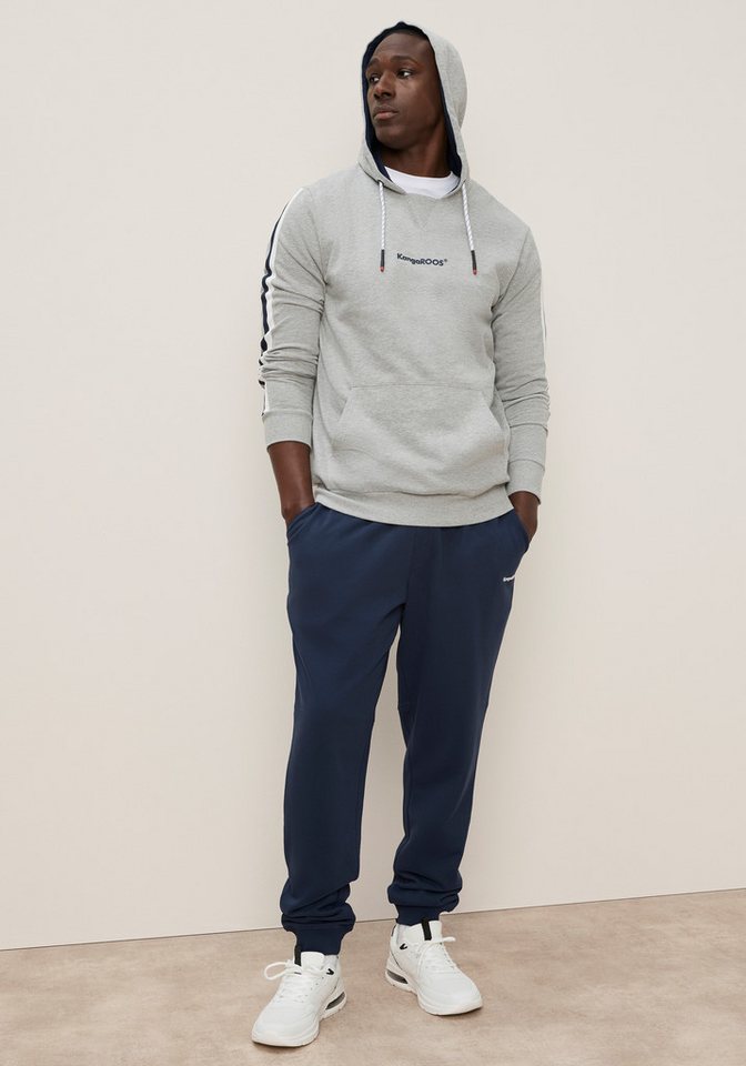 KangaROOS Jogginganzug, mit Kapuze, aus Baumwolle und Polyester