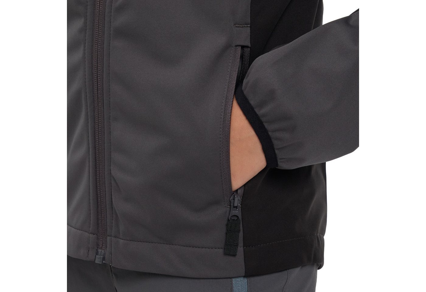 McKINLEY Outdoorjacke JU.-UNTERJACKE ABE LT B für Outdoor-Aktivitäten, mit Mechanical Stretch
