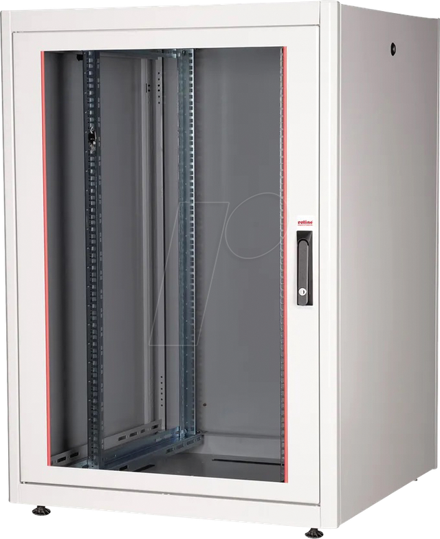 ROLINE 26210033 - 19'' Netzwerkschrank, 22 HE, grau