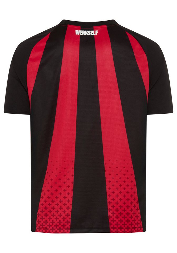 New Balance Fußballtrikot Bayer 04 26/27 Home Short Slee atmungsaktives Material, schnell trocknendes Polyester Bild 2
