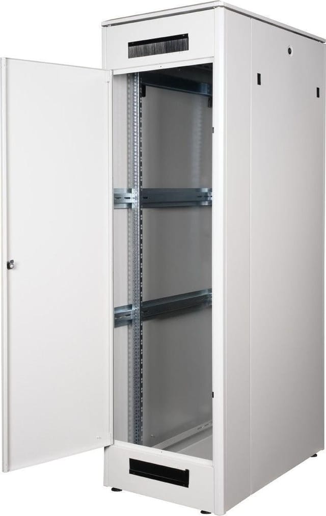 ROLINE 26210061 - 19'' Netzwerkschrank, 42 HE, 1000mm Tiefe, grau