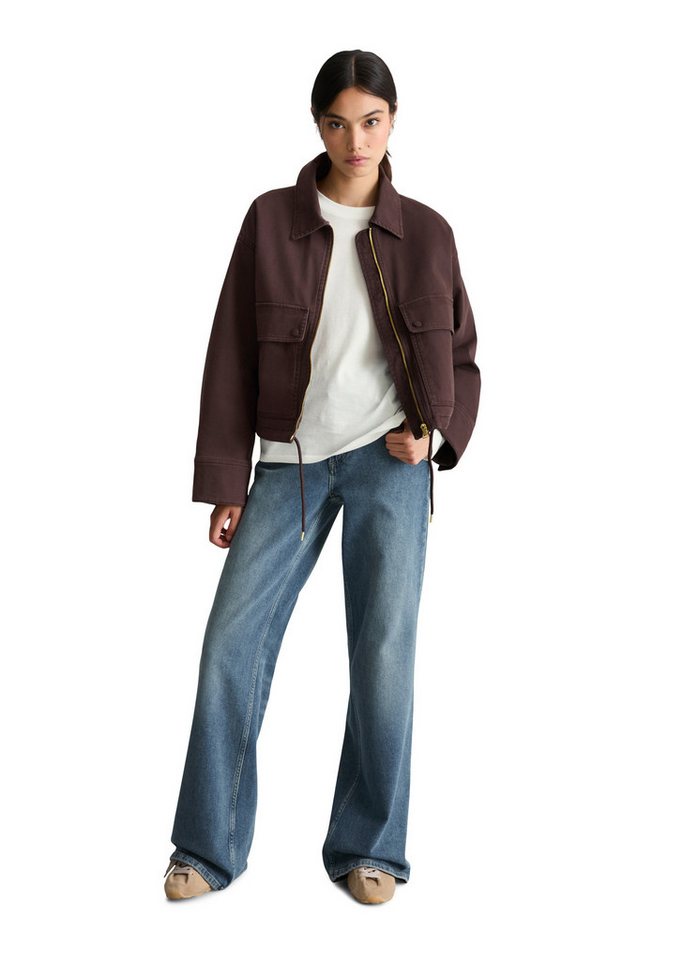 Marc O'Polo DENIM Outdoorjacke mit abnehmbarem Teddykragen Bild 2