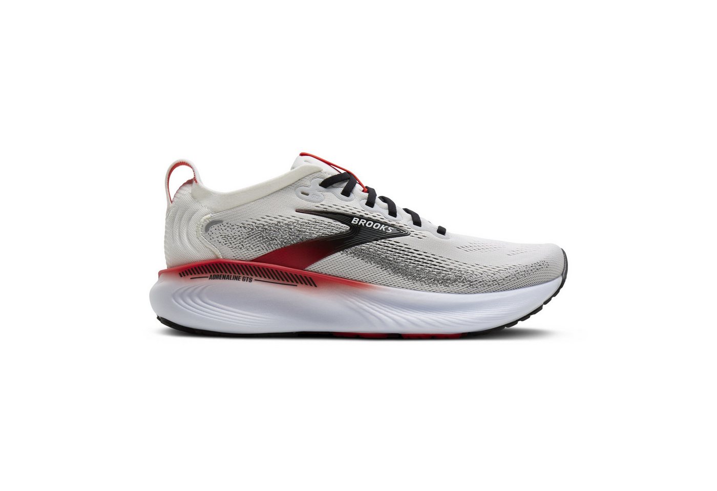 Brooks Adrenaline GTS 25 White/Black/Red Laufschuh Bild 2
