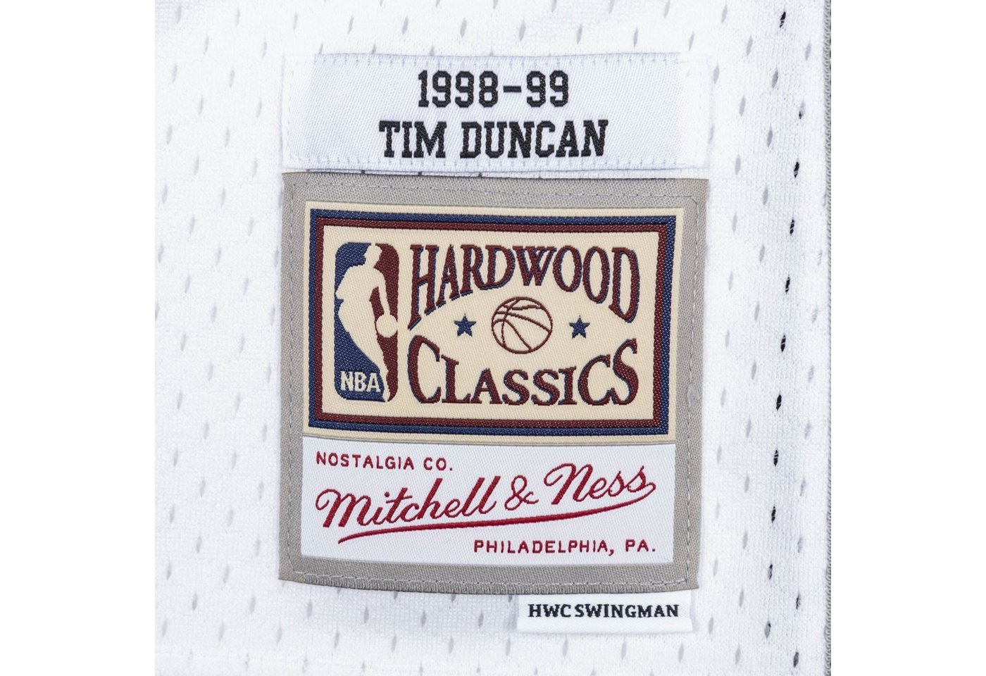 Mitchell & Ness Basketballtrikot Swingman Jersey San Antonio Spurs 199899 Tim Dunc Bild 4