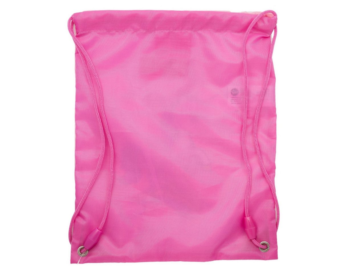 Storline Turnbeutel Einhorn Lunchbag mit Regenbogenmotiv für Kinder mit Kordelzug Bild 3