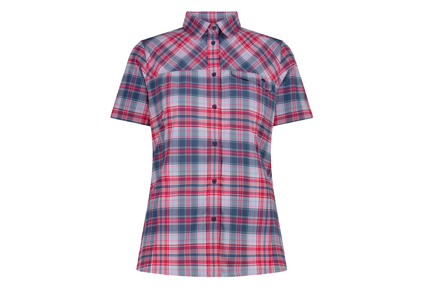 CMP Outdoorbluse Tech Shirt Button-Up mit Markendetails Bild 3