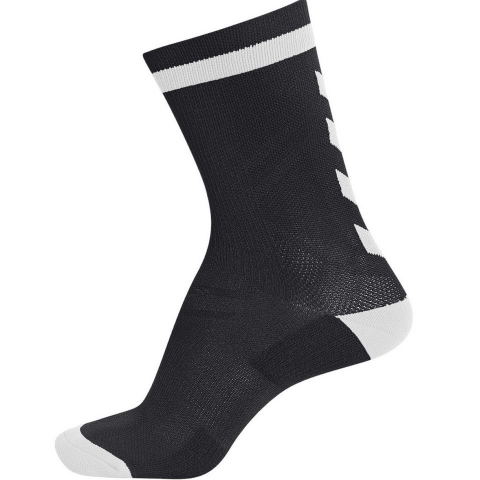 hummel Sportsocken Elite Indoor Low schwarz/weiss - 1 Paar Bild 2