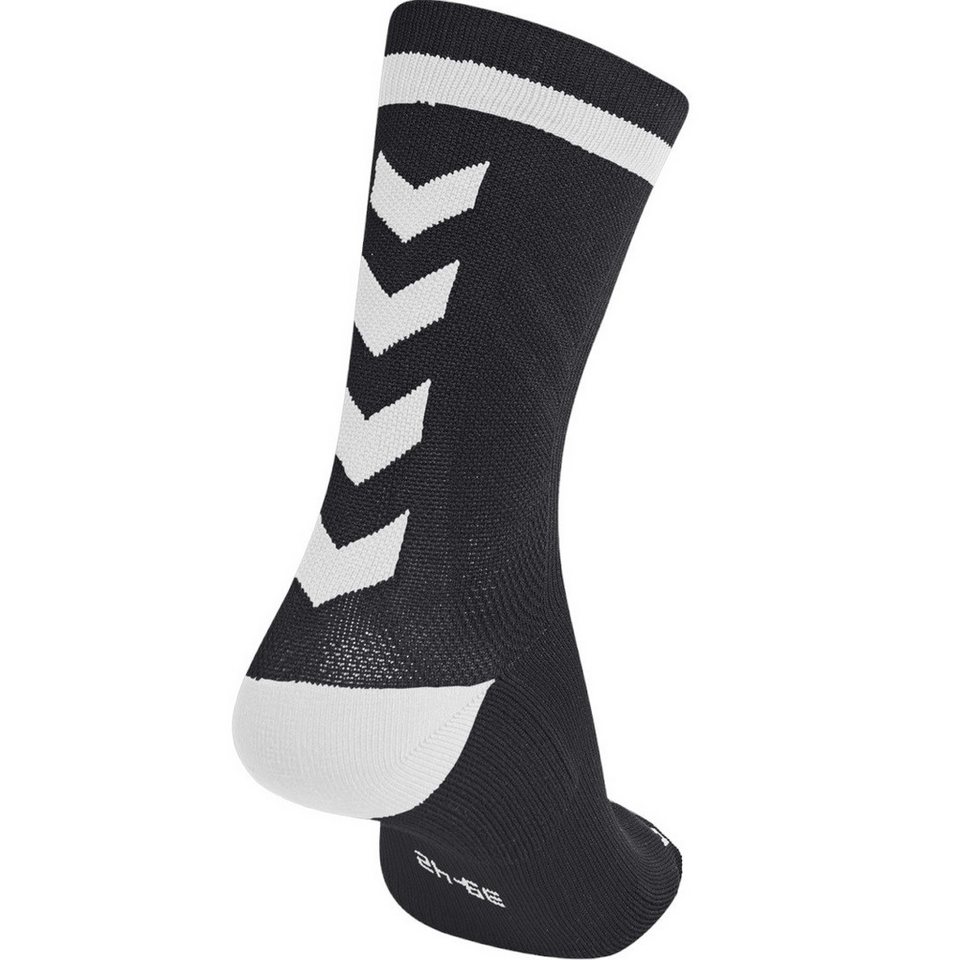 hummel Sportsocken Elite Indoor Low schwarz/weiss - 1 Paar Bild 3